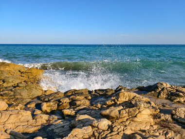 Akdeniz 'deki güzel sahil