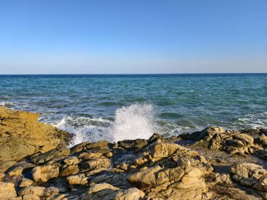 Güzel deniz manzarası