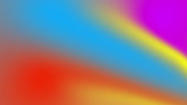 Değişen Renkler 4K Arkaplan Yumuşak Hareketli Grafikler