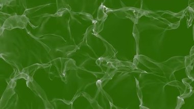 Gerçekçi Duman Yeşil Ekran 4K Canlandırması