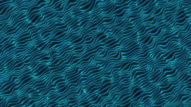 Soyut Dalga Canlandırılmış 4K Arkaplan Yumuşak Akış Hareketi Grafiği