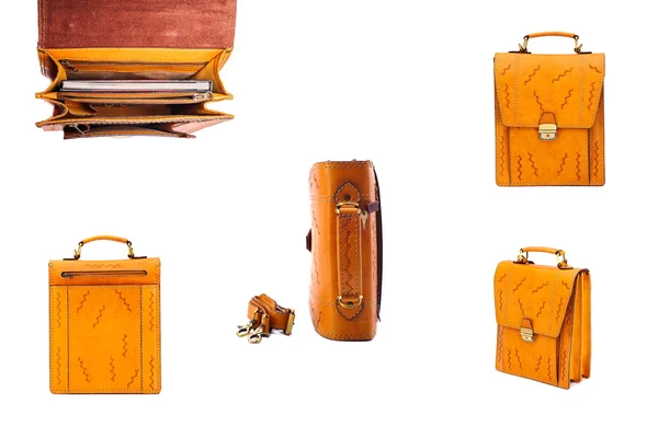 Un maletín de cuero —  Fotos de Stock