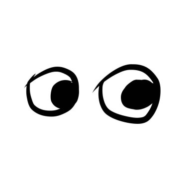 El Çizimi Siyah Gözler Çizimi