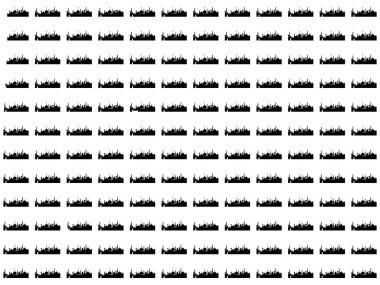 İllüstrasyon, arkaplan bir caminin desen siluetini tekrarlıyor