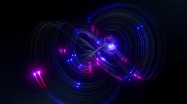 Tekno ışık, hareket arkaplan döngüsünü takip ediyor