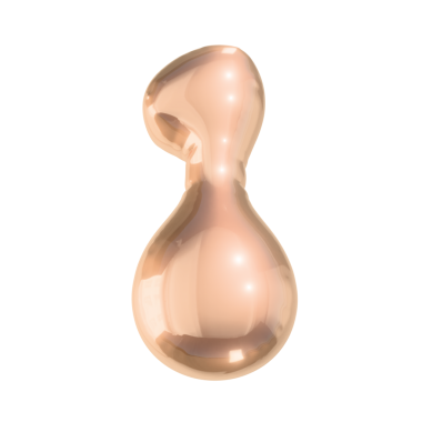 Parlak Altın Metalik Biçiminde 1 Numara