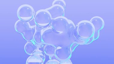 Sıvı kabarcık hareketi arkaplan döngüsü canlandırıldı