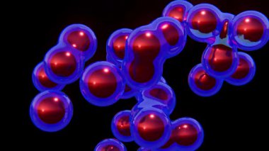 Sıvı kabarcık hareketi arkaplan döngüsü canlandırıldı