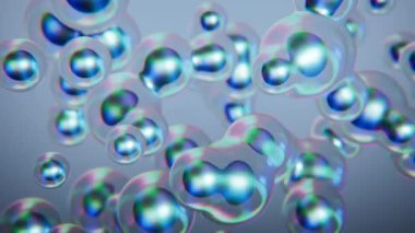 kabarcık sıvı hareket arkaplan döngüsü canlandırıldı