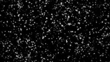 Kış arkaplanındaki kar yağışı canlandı