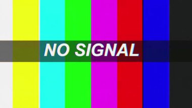 Hata efektli sunucu sinyal hata sayfası ekranı