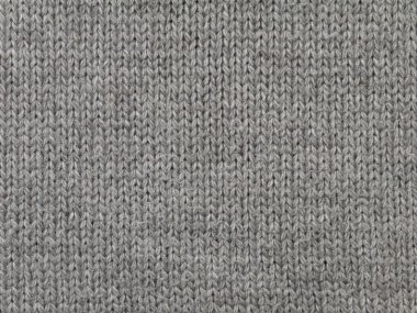 Koyu kahverengi örgü yün kumaş 