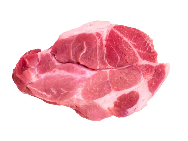 Piece of pork neck without bones — Stock Photo, Image