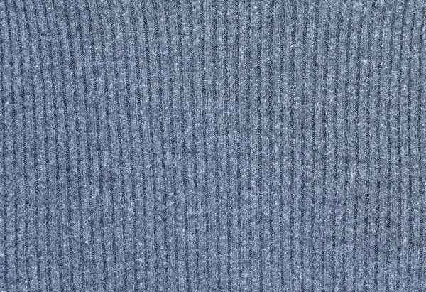 Light Heather Gray Ribbed Viscosa Nylon Sweater Knitted Fabric Texture — Stock Photo, Image