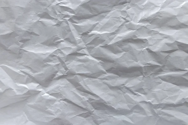 Witte Verfrommelde Gewaxt Papier Textuur Achtergrond — Stockfoto