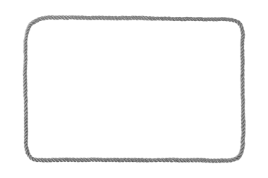 Dikdörtgen halat iskeleti saydam png izole edildi. Sınırlar, pankartlar, davetiyeler ve kıyı temalı planlar için deniz ve yelkencilik tasarım unsuru.