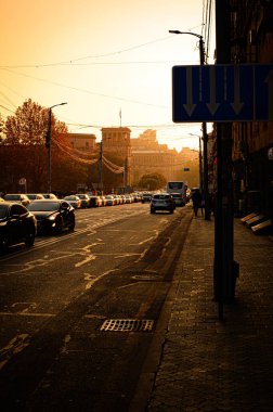 Barselona şehrinin manzarası