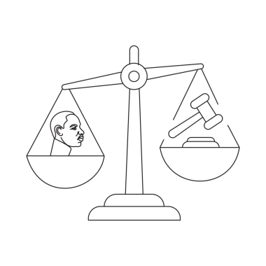 Sivil haklar, eşitlik ve sosyal adalet mücadelesinde liderliği simgeleyen simge.