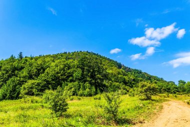 Dağların güzel manzarası