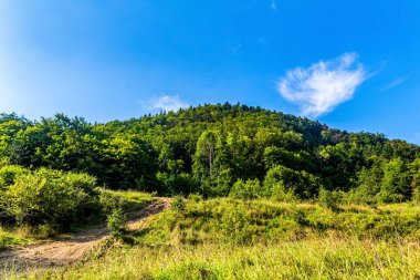 Dağların güzel manzarası