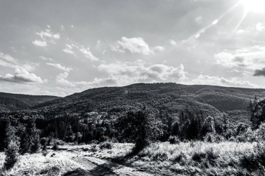 İspanya dağlarında manzara