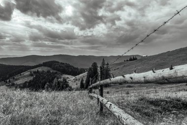 Dağların güzel manzarası