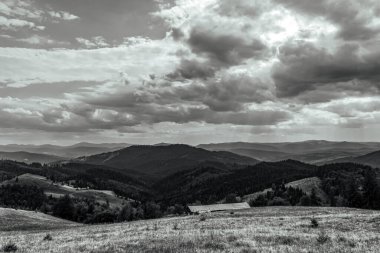 Karpat Dağlarının güzel manzarası