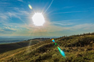 Güzel gün batımı manzarası