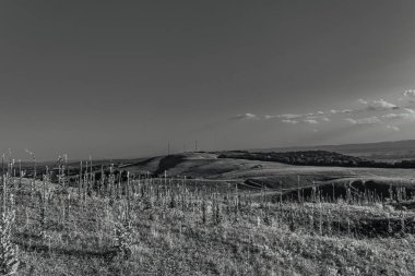 Dağların güzel manzarası