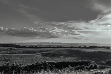 Dağların güzel manzarası