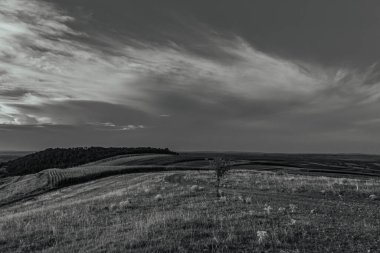 Dağların güzel manzarası