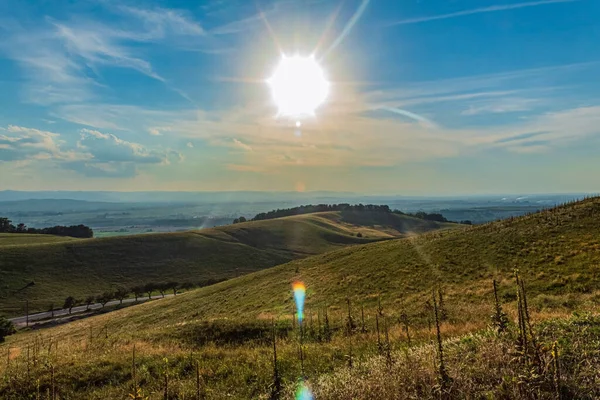 Karpat Dağları 'nın güzel manzarası