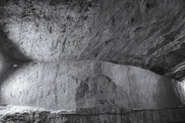 Kudüs şehrindeki mağara.