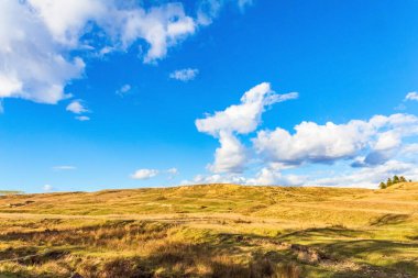 Dağların güzel manzarası