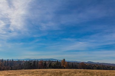 Dağların güzel manzarası