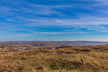 Dağların güzel manzarası