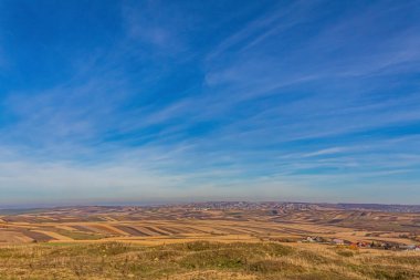 a beautiful landscape of the czech countryside
