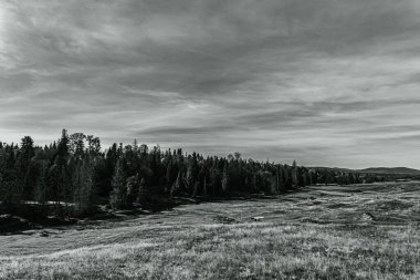 Dağların güzel manzarası