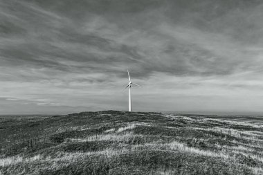 Dağlardaki rüzgar jeneratörü, Almanya, Almanya, Avrupa