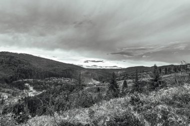 tepeden dağa panoramik manzara