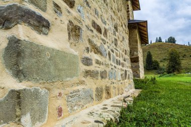 Eski köyün güzel manzarası