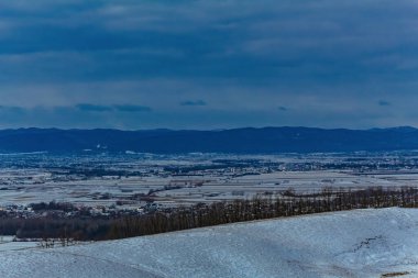 kış dağı manzarası, Slovakya