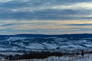 Dağların güzel manzarası