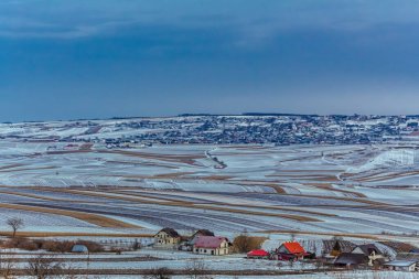 Köyde kış mevsimi