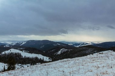 manzara güzel kış dağlar