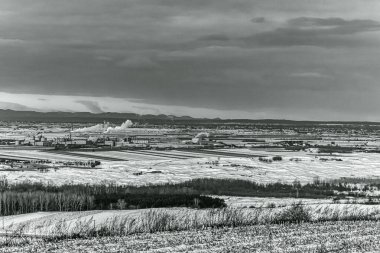 Şehrin güzel manzarası