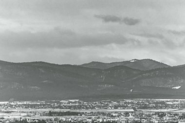 Eski şehrin manzarası.