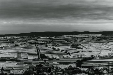 Eski şehrin havadan görünüşü