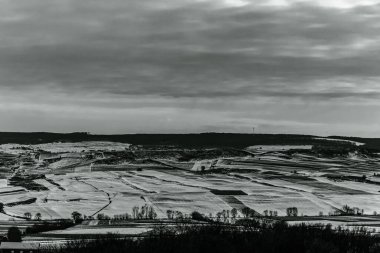 Dağların güzel manzarası