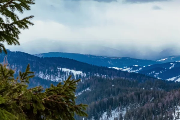 Dağların güzel manzarası
